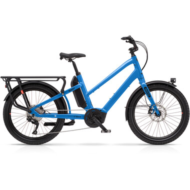 Bicicleta eléctrica de carga BENNO BIKES BOOST 10D PERFORMANCE EASY ON TRAPEZ Azul 2022 0